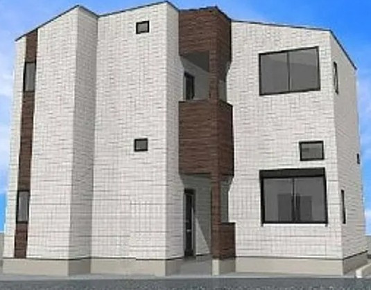 ハーモニーテラス中村橋の外観|外観パース