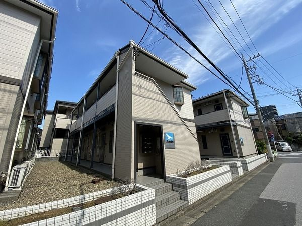 ヴィラ一之江Cのエントランス