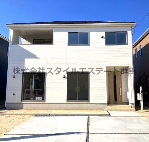 クレイドルガーデン高崎市箕郷町上芝第8　1号棟の完成予想図|高崎市箕郷上芝に新築住宅を建築中です。こちらは施工例なのでイメージとしてご覧下さい。
お客様のご都合に合わせて同仕様の物件もご見学頂けます♪
クレイドルガーデンはシンプルで飽きのこないデザインです☆