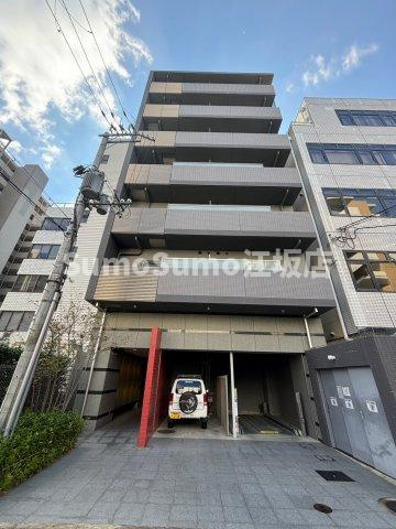 S-FORT江坂Salitaの外観|外観は落ち着いています