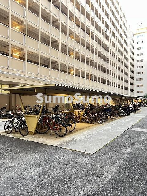 ビレッジハウス南清水タワー1号棟の外観|落ち着いた雰囲気の外観です