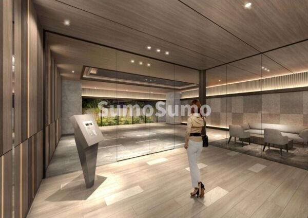 スプランディッド新大阪VIIのエントランス