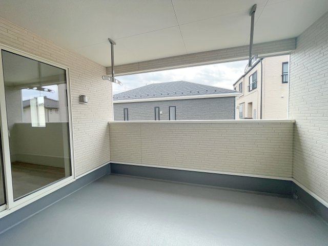 新築戸建・新築建売　いわき市小名浜大原第9　小名浜西小・小名浜第一中のバルコニー