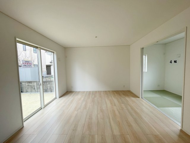 新築戸建・新築建売　いわき市小名浜大原第9　小名浜西小・小名浜第一中の居間・リビング