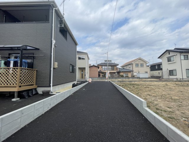 新築戸建・新築建売　いわき市小名浜大原第9　小名浜西小・小名浜第一中の駐車場