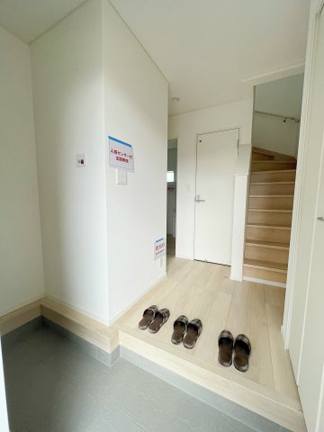 新築戸建・新築建売　いわき市小名浜大原第9　小名浜西小・小名浜第一中の玄関