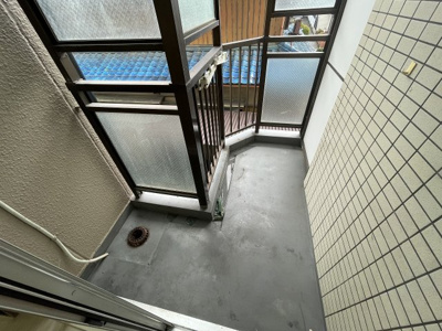 【バルコニー】 | マンション常磐 | お洗濯にも便利なバルコニー付き