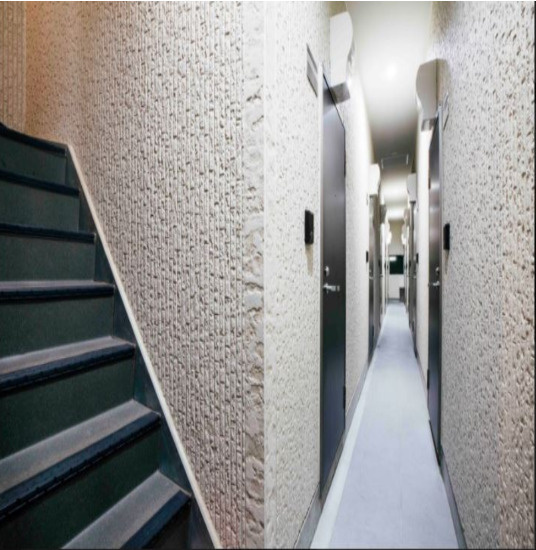 新宿区北新宿２丁目の賃貸マンションのエントランス