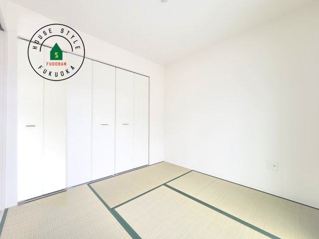 福岡市早良区内野5丁目第2-1棟（1号棟）の内観：施工例|柔らかい畳が心地よい和室