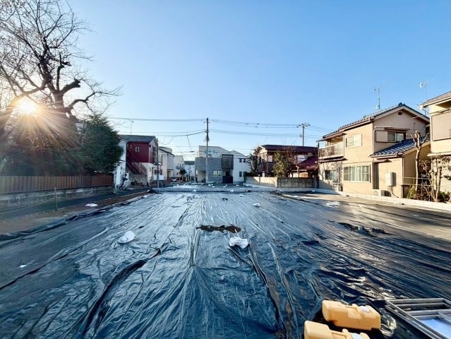 杉並区和泉4丁目　建築条件無し売地　残4区画の外観|現地写真

現地ご見学希望・資料請求などお気軽にお問い合わせ下さい！
03-5990-5201