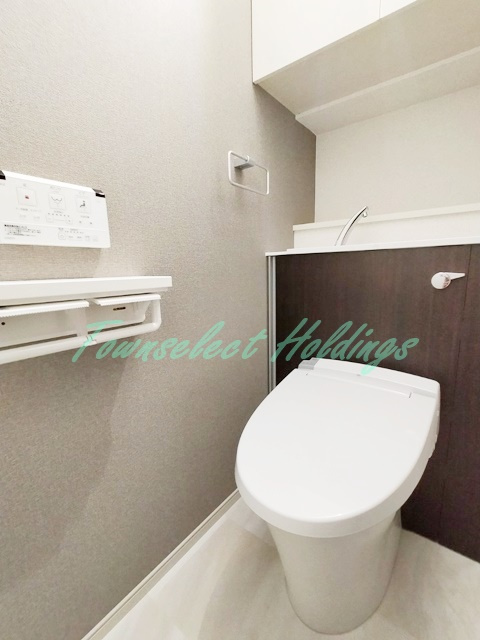 藤沢市湘南台５丁目の賃貸マンションのトイレ|清潔感のあるトイレです