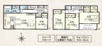  | 【名古屋市中川区大当郎1丁目1815新築戸建2号棟】✨️仲介手数料無料✨️五反田小学校・一色中学校