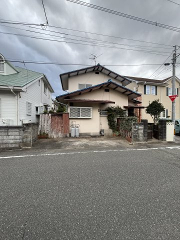 福岡市早良区干隈3丁目土地の前面道路含む現地写真|前面道路含む現地写真です