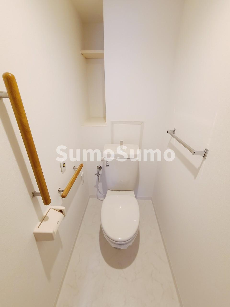 ＵＲ西宮マリナパークシティ丘のある街のトイレ