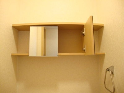 【収納】 | エスポワール・Ｍ | トイレ鏡付き収納