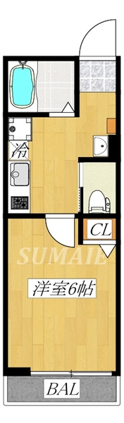 T's Cuore浮間舟渡Ⅰの間取り|南向きのお部屋です☆彡