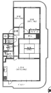 【間取り】 | ネオコーポ茨木
