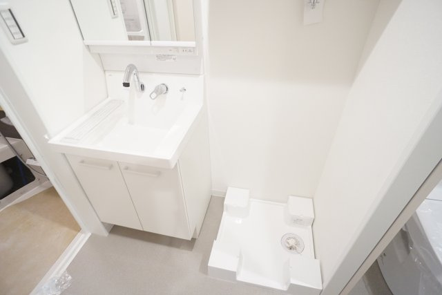 ALEGRIA逆瀬川の洗面所