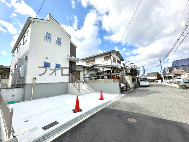 堺市南区槇塚台6期１号棟の前面道路含む現地写真|前面道路含む現地写真です