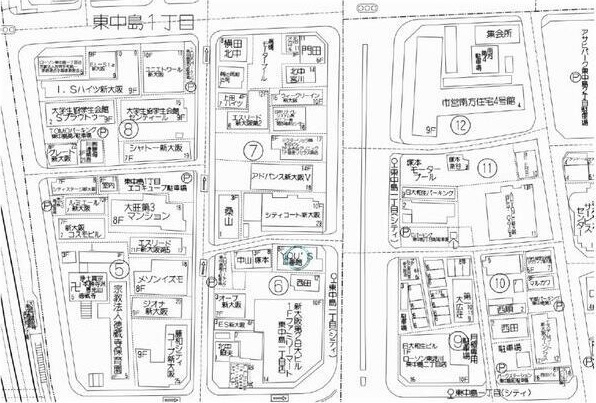 YOU’S　Ⅲ番館の地図