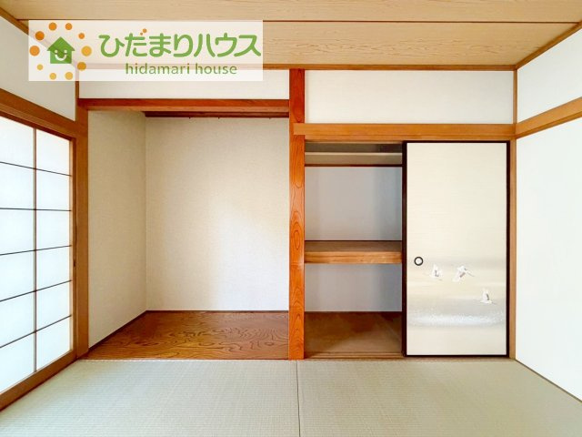 【和室】 | 牛久市さくら台3丁目　中古戸建 | 和室の収納は横開きクローゼット！
しまった物の出し入れも楽々です(^^)