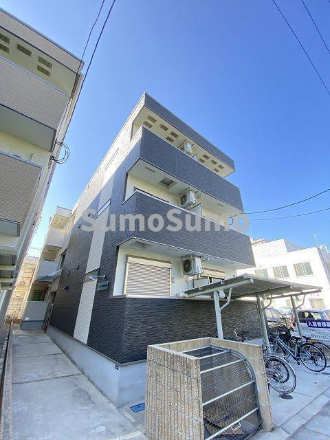 フジパレス長洲本通Ⅰ番館の外観|落ち着いた雰囲気の外観です