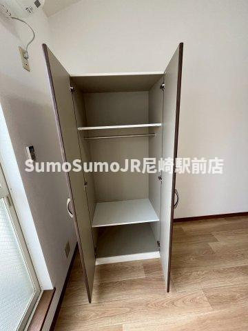 プチグレイス塚口弐番館の収納|大きなスペースがあり、収納には困りません