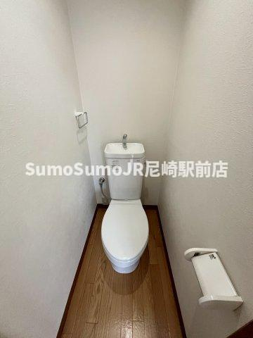 プチグレイス塚口弐番館のトイレ|清潔感のあるトイレです