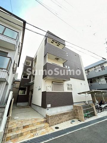 フジパレス水堂町の外観|外観は落ち着いています