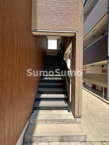 フジパレス谷町Ａ棟のエントランス|建物の内部です