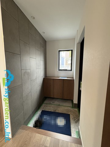 藤沢市大庭　新築戸建　全２棟B棟の玄関|毎日通る玄関はこちらです