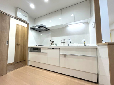 【キッチン】 | カルティア熱田 | 3WAYキッチン！システムキッチン（浄水器付、食器洗浄乾燥機）！