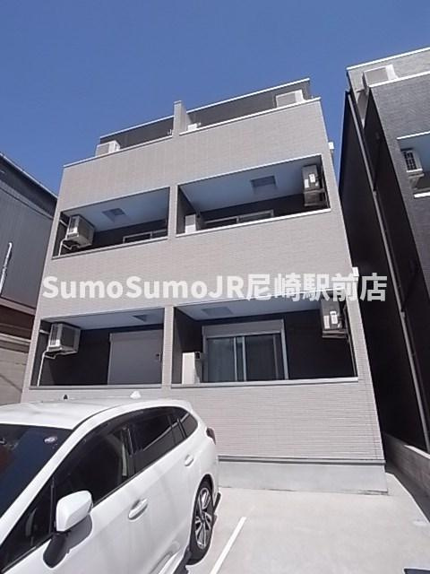 La Luce 尼崎の外観|おしゃれな外観です