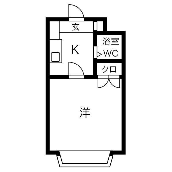 MAYA-桜-ビレッジの間取り