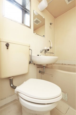 【トイレ】 | ローズアパート(Q-038D) | 参考写真（同物件別部屋）