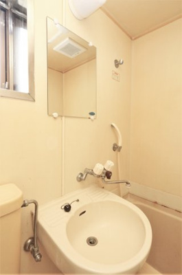 【洗面所】 | ローズアパート(Q-038D) | 参考写真（同物件別部屋）