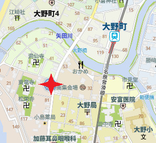 常滑市大野町8-59-2GIMUCOの地図