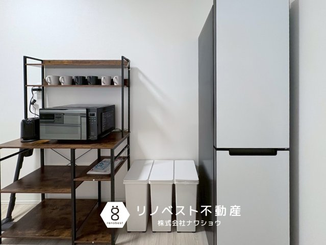 大阪市生野区鶴橋4丁目の設備|冷蔵庫やレンジも設置済みです◎