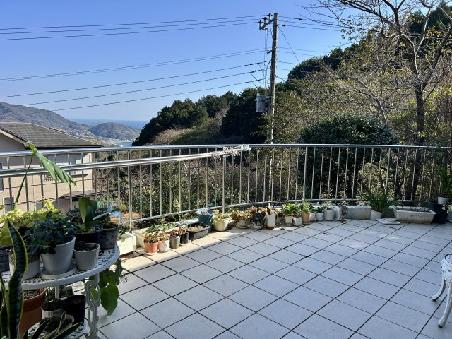 伊東市　宇佐美みのりの村のバルコニー|テラス