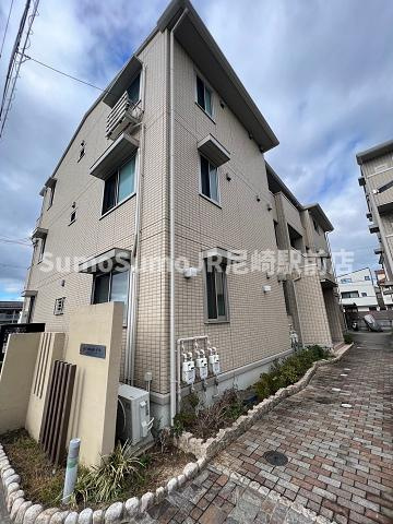 クレールメゾン中田B棟の外観|外はこのようになっています