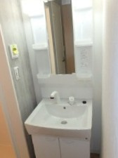 ガーデンヒルズ芝Eastの洗面所