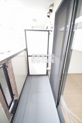 【バルコニー】 | カーサ・ボニート | 南向き、日当たり良好◎