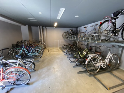 【その他共用部分】 | S-RESIDENCE谷町五丁目 | S-RESIDENCE谷町五丁目（エスレジデンス谷町五丁目）　駐輪場