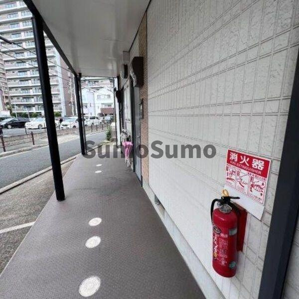メゾン加島のロビー|落ち着いたロビーです