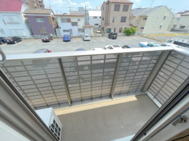 グリーンガーデンのバルコニー|※写真は別室になります。