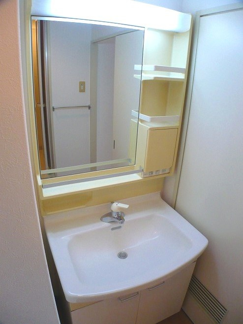 YKハイツ大久保の洗面所