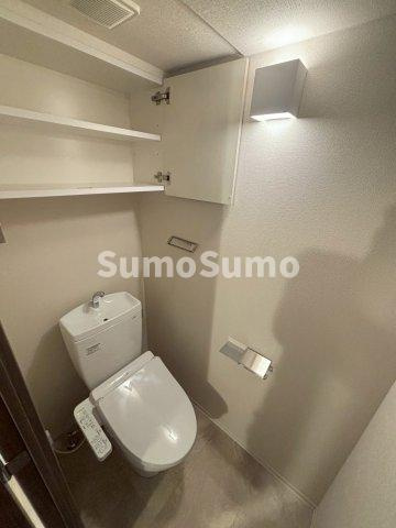 エスリードレジデンス大阪谷町ザ・マークス のトイレ|ゆったりとした空間のトイレです