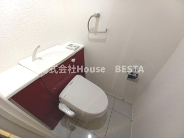 プレジール三ノ宮Ⅲのトイレ