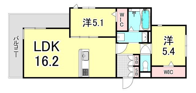 ラ・メゾン三保町の間取り