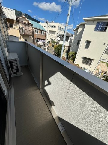 コンフォール赤坂のバルコニー